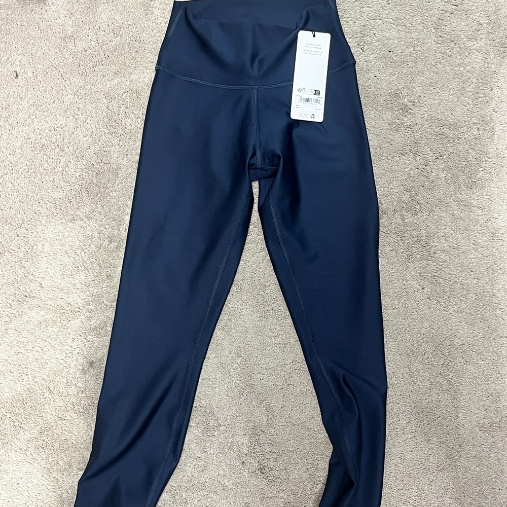 Alo Yoga NAVY 7/8 High-Waist Airlift Legging small